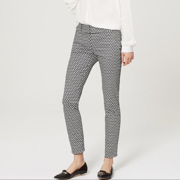 loft julie skinny ankle pants